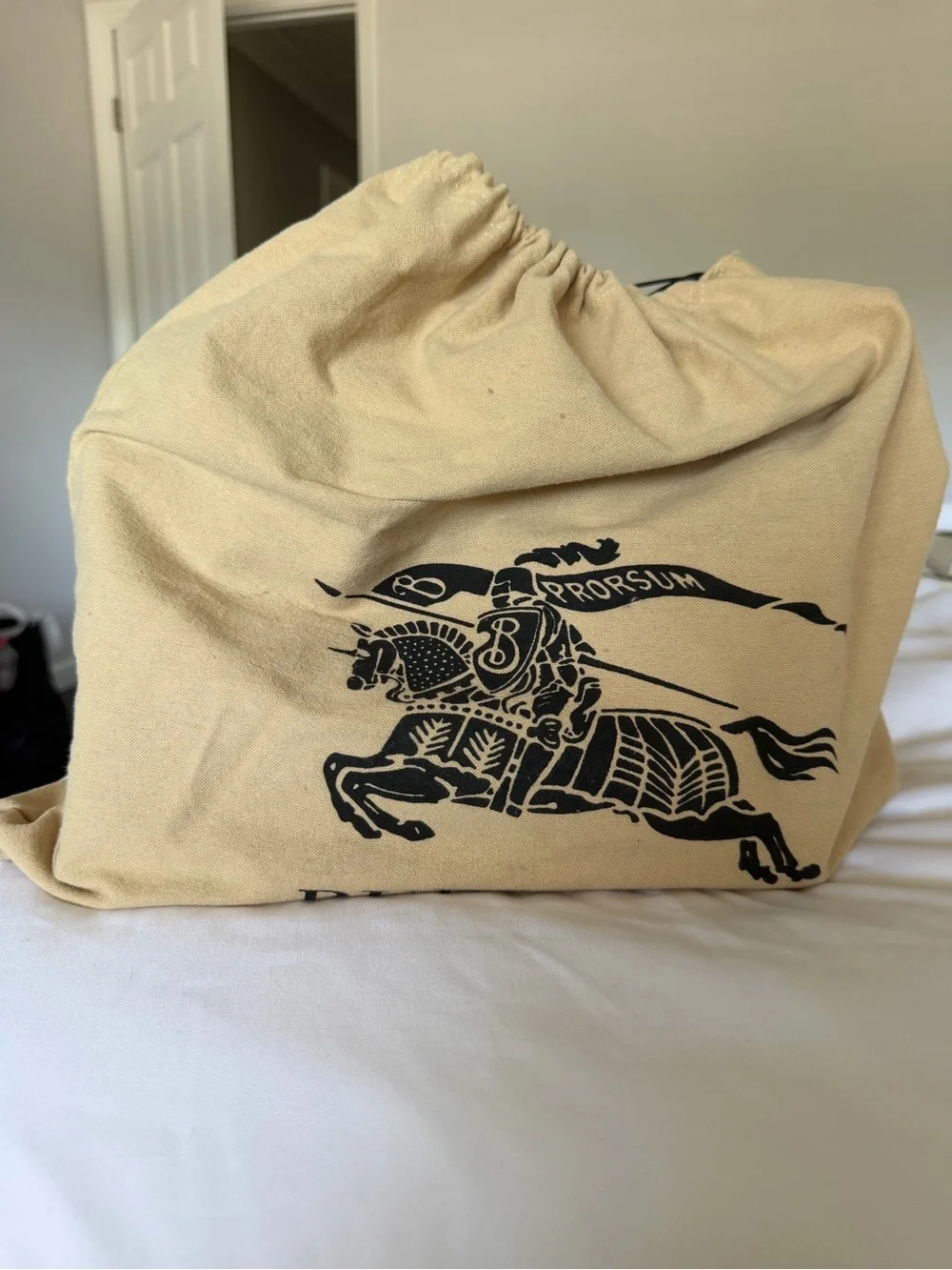 Burberry Check Bowling Bag